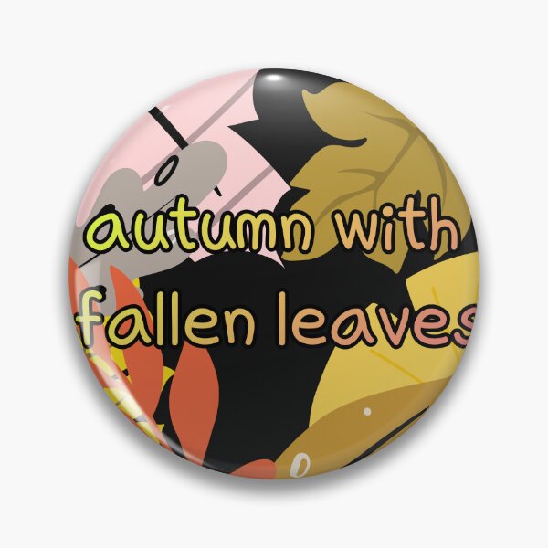 Item preview, autumn with  fallen leaves designed and sold by zzzozzo.