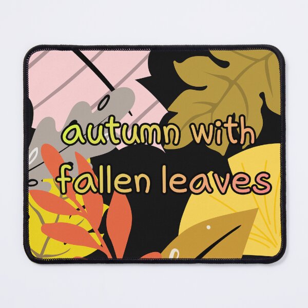 Item preview, autumn with  fallen leaves designed and sold by zzzozzo.