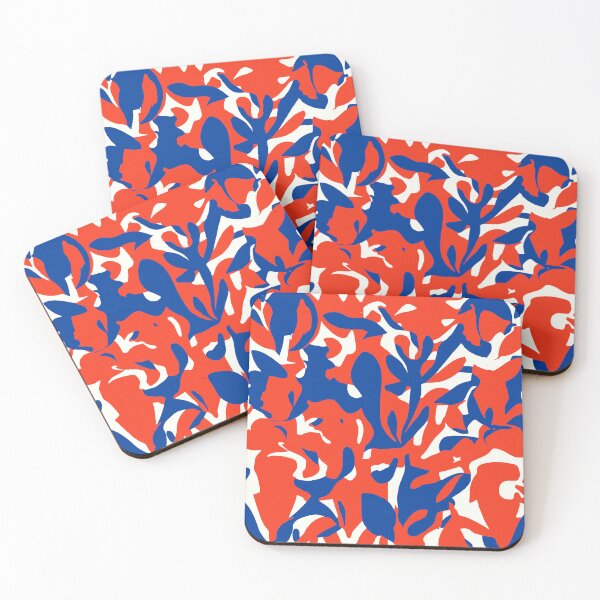Item preview, Red, White And Blue Abstract Painting  designed and sold by The boys.