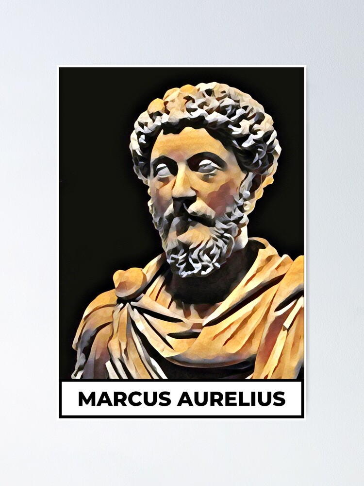 "Marcus Aurelius Art Marcus Aurelius Portrait Marcus Aurelius