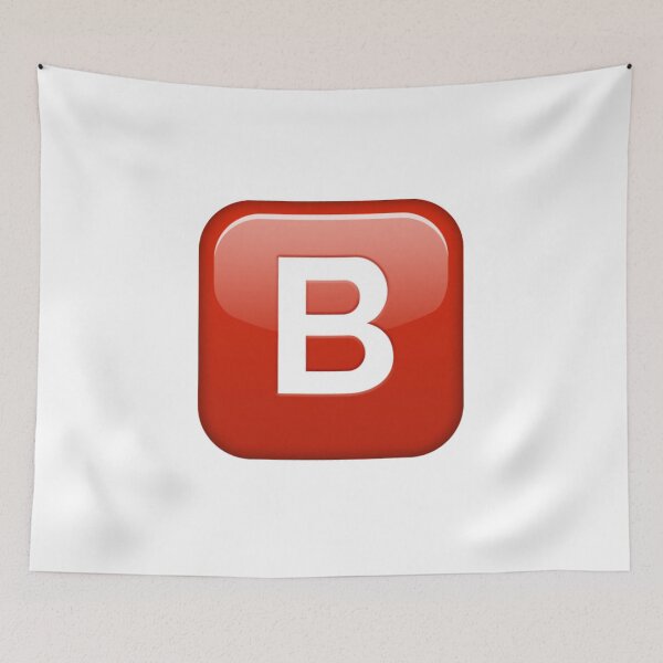 Item preview, B button emoji designed and sold by DylanJaimz.