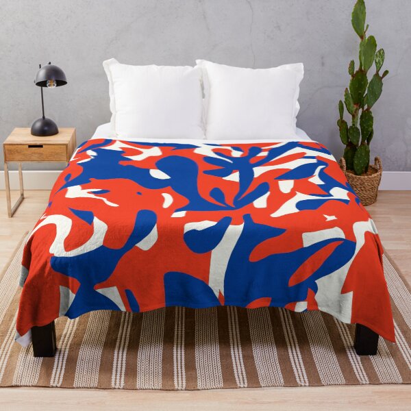 Item preview, Red, White And Blue Abstract Painting designed and sold by Discount code.