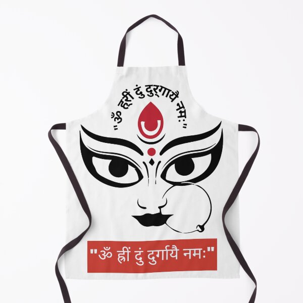 Item preview, "ॐ ह्रीं दुं दुर्गायै नमः" Godess Durga With Shakti designed and sold by Quirky Dez.
