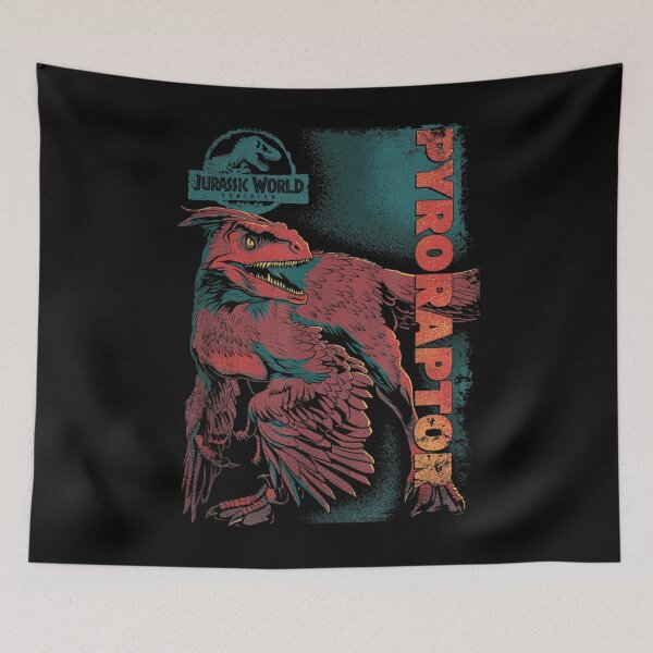 Item preview, Pyroraptor Poster designed and sold by TarynAbbott.