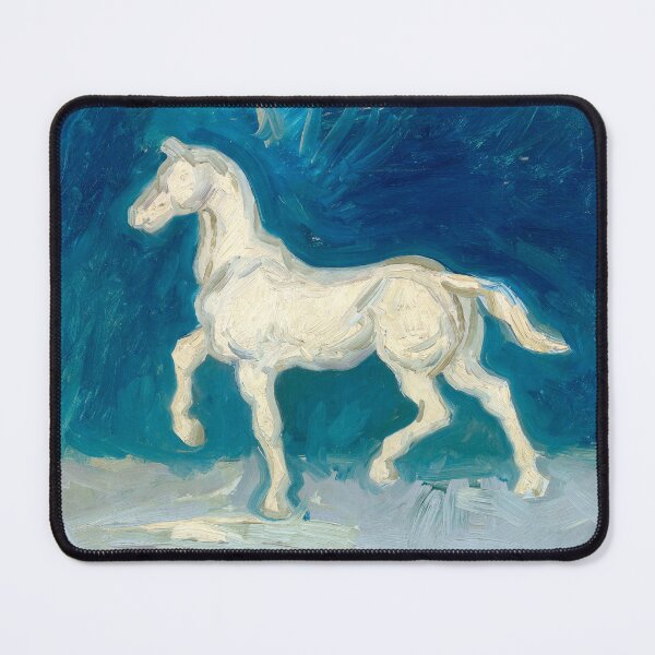 Item preview, Plaster Statuette of a Horse - Vincent van Gogh designed and sold by SimpleJoyStyle.