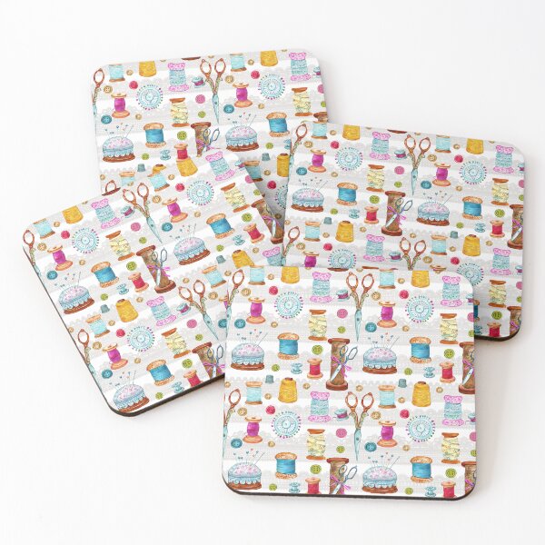 Item preview, Sweet Sewing Themed Print designed and sold by Trimzz.