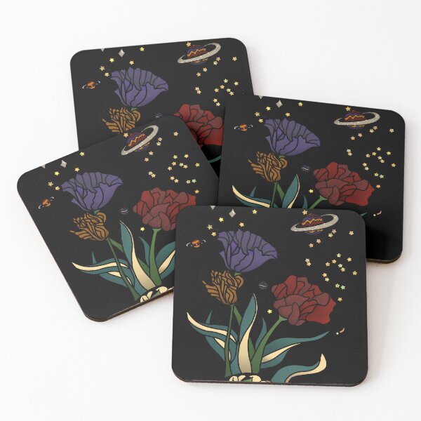 Item preview, Dark Trippy Flowers designed and sold by Lucidesigns.