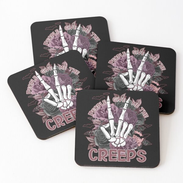 Item preview, People Give Me The Creeps designed and sold by FreakamaGeek.