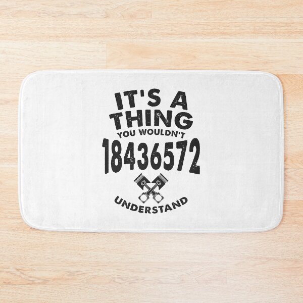 Item preview, 18436572 - It's a thing you wouldn't understand Black Text designed and sold by Whimsical  Thinker.