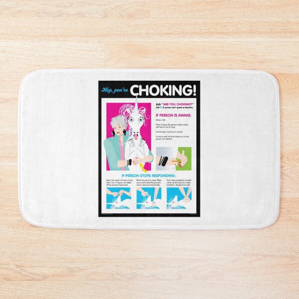 Item preview, Graphic Choking Poster featuring Bea Arthur and a unicorn  designed and sold by Jacqueline1888.