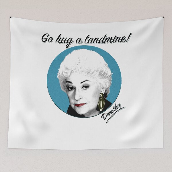 Item preview, Green Dorothy Zbornak Hug a Landmine  designed and sold by Jacqueline1888.