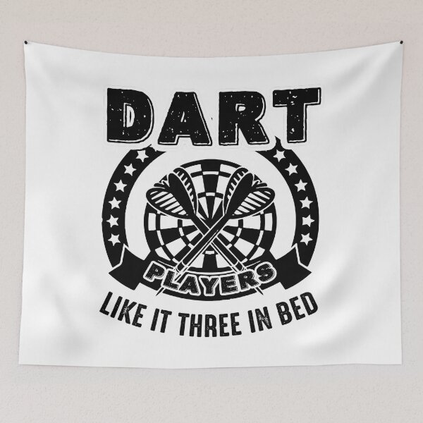 Item preview, Darts - Dart Players Like It Three In Bed designed and sold by UnknownArtistt.