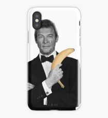 ROGER MOORE BOND iPhone Case