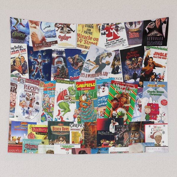 Item preview, Christmas Film Collage designed and sold by Brent-Scott.