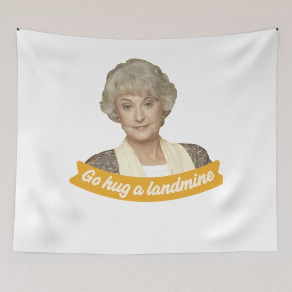 Item preview, Mens Funny Go Hug A Landmine  designed and sold by Jacqueline1888.