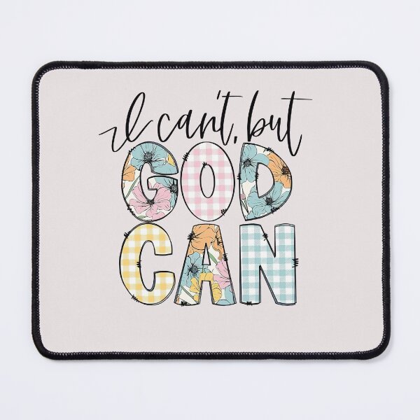 Item preview, I Can't But God Can Jesus Christian Lover designed and sold by ElizabethxJime.