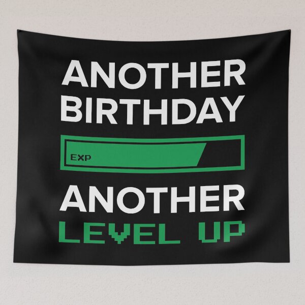 Item preview, Another Level Up Video Gaming T-Shirt designed and sold by Blvckstar.