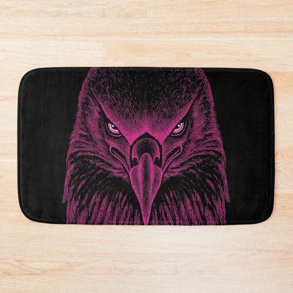 Item preview,  AWESOME INTENSE EAGLE PORTRAIT magenta designed and sold by THE AMERICAN TEEVANGELIST.