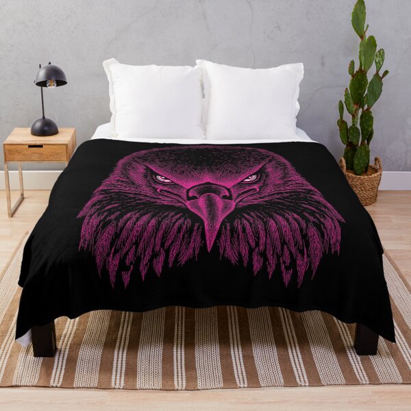 Item preview,  AWESOME INTENSE EAGLE PORTRAIT magenta designed and sold by THE AMERICAN TEEVANGELIST.