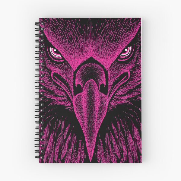 Item preview,  AWESOME INTENSE EAGLE PORTRAIT magenta designed and sold by THE AMERICAN TEEVANGELIST.