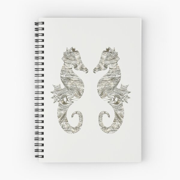Item preview, Seahorse Silver Abstract designed and sold by DogLifeCo.