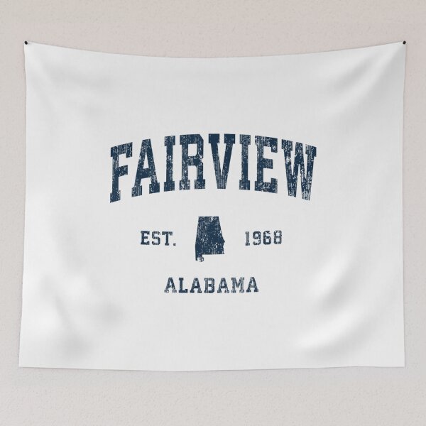 Item preview, Fairview Alabama AL Vintage Athletic Navy Sports Design designed and sold by Felixlagerfeld.