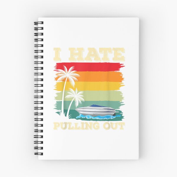 Item preview, I hate pulling out Retro boating boat captain designed and sold by Torokjakab.