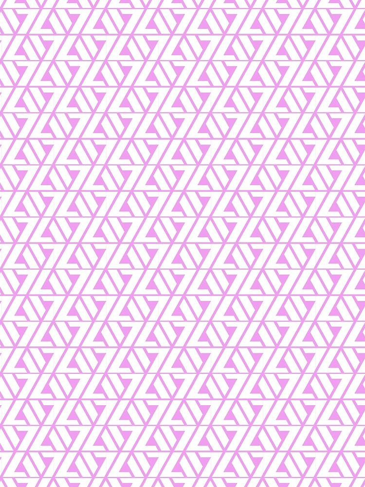 Thumbnail 3 of 3, Scarf, Cute Tessellation Triangular Tiling Pattern designed and sold by BetterBot.