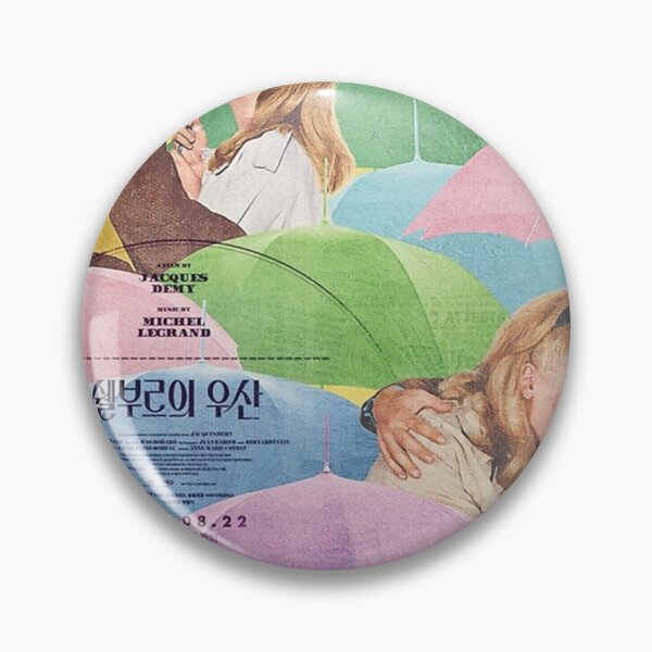 Item preview, The Umbrellas of Cherbourg Korean Release Poster designed and sold by Brent-Scott.