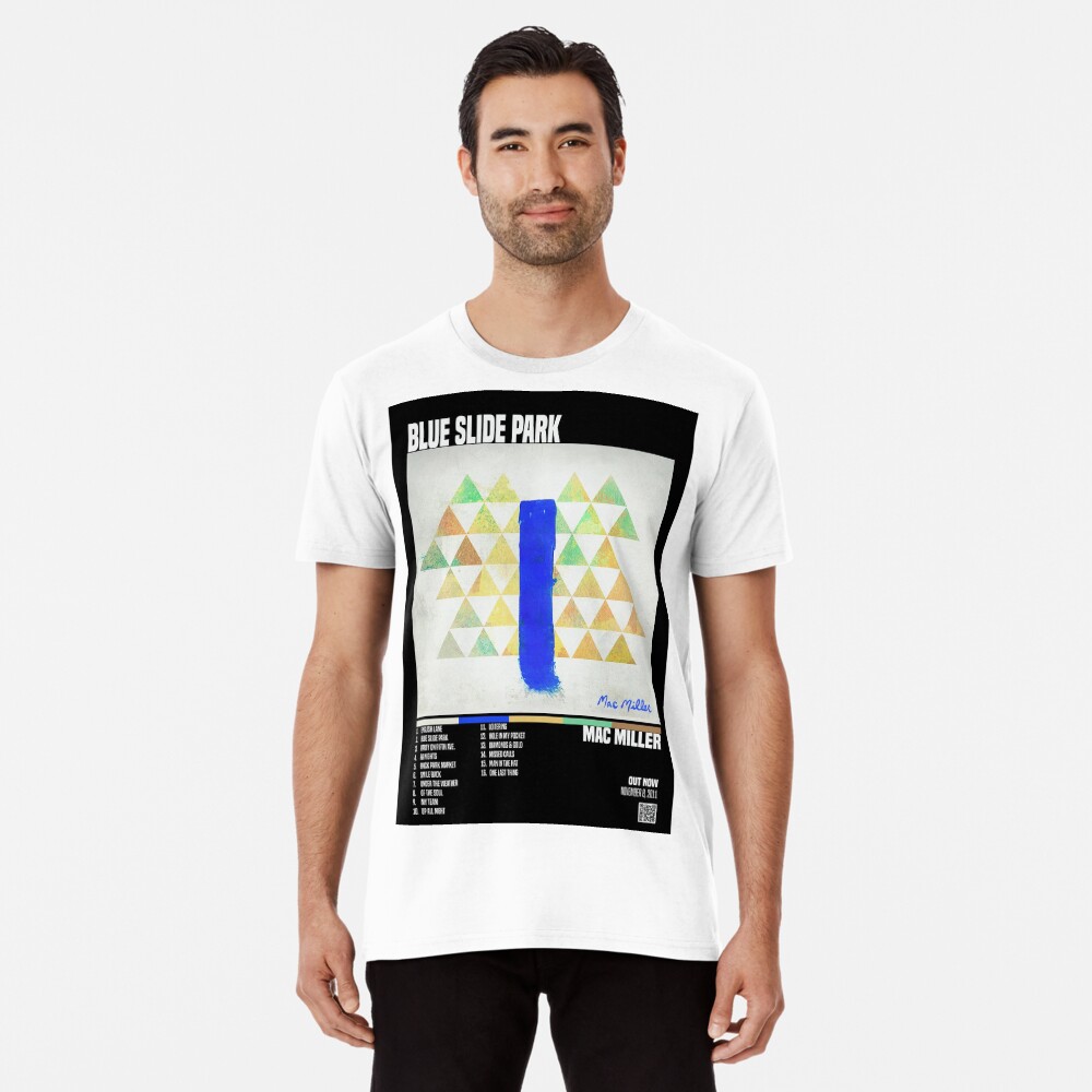 Design cheap the blue slide park tour mac miller poster shirt