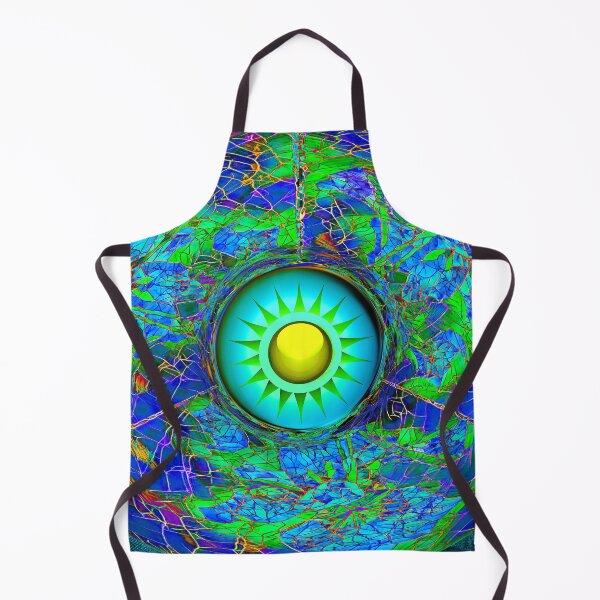 Item preview, Turquoise Sun - Solar Impression 2 designed and sold by Lawrence White.