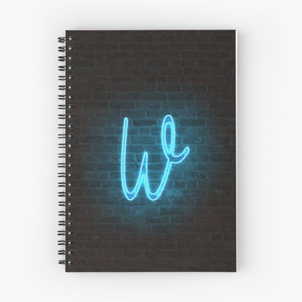 Item preview, Blue W Neon Sign designed and sold by abirose30.