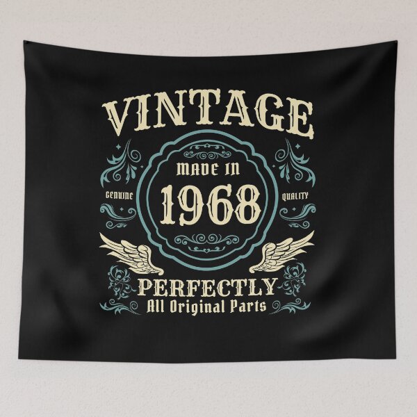 Item preview, 54 Years Old Awesome Since 1968 It's My 54th Birthday designed and sold by CoolCreative.