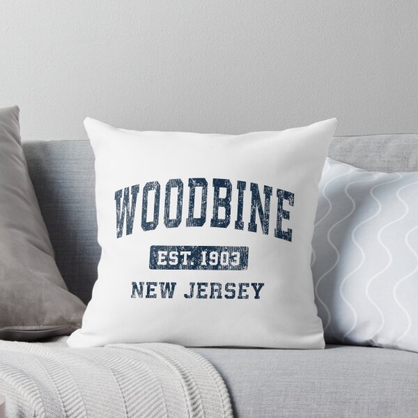 Item preview, Woodbine New Jersey NJ Vintage Athletic Sports Design designed and sold by Felixlagerfeld.