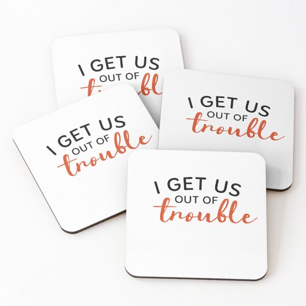 Item preview, I GET US OUT OF TROUBLE designed and sold by Rajik gour.