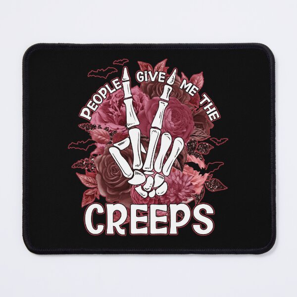 Item preview, People Give Me The Creeps designed and sold by FreakamaGeek.