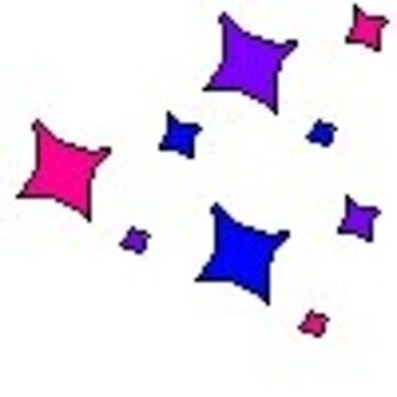 Aperçu de l'œuvre Tiny Bi étoiles de paillettes de kricketsdesigns