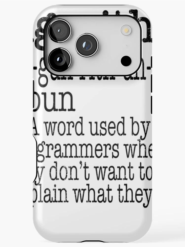 Thumbnail 1 of 4, iPhone Case, Algorithm Computer Programmer Definition designed and sold by stuch75.