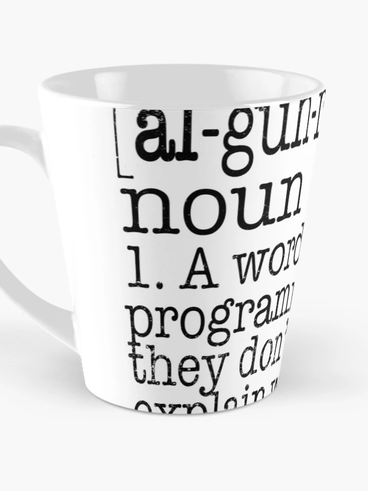 Thumbnail 3 of 4, Coffee Mug, Algorithm Computer Programmer Definition designed and sold by stuch75.