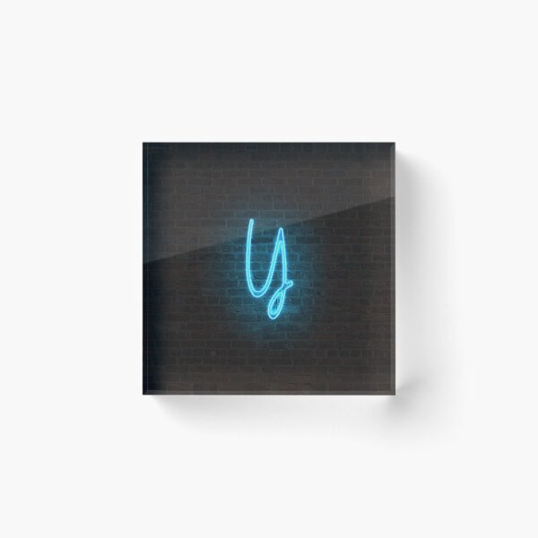 Item preview, Blue Y Neon Sign designed and sold by abirose30.