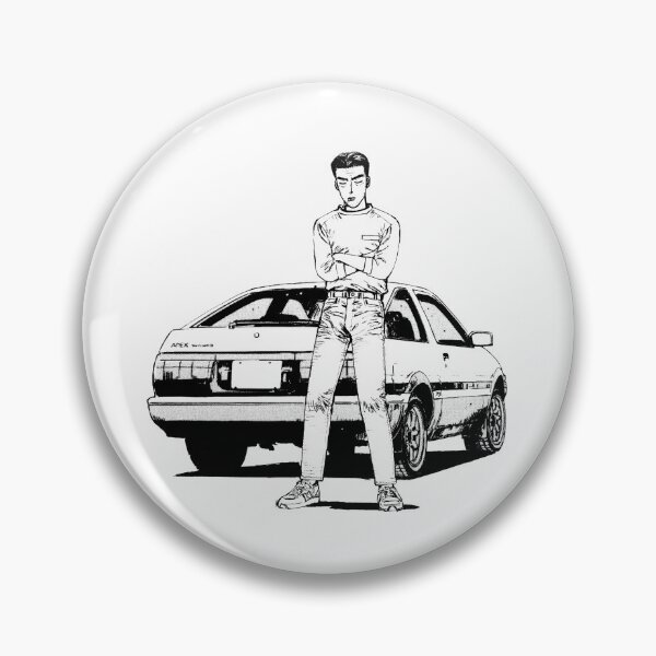 Item preview, Initial D Bunta Fujiwara Manga designed and sold by rskavpst.