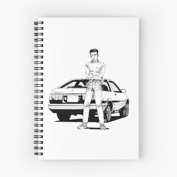 Item preview, Initial D Bunta Fujiwara Manga designed and sold by rskavpst.