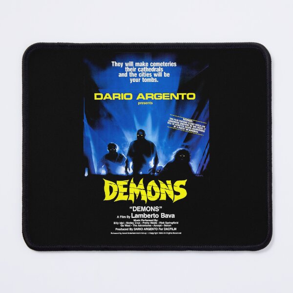Item preview, Demons 1985 Lamberto Bava Dario Argento Urbano Barberin Unique Exyu Movie Poster designed and sold by erediadeb.