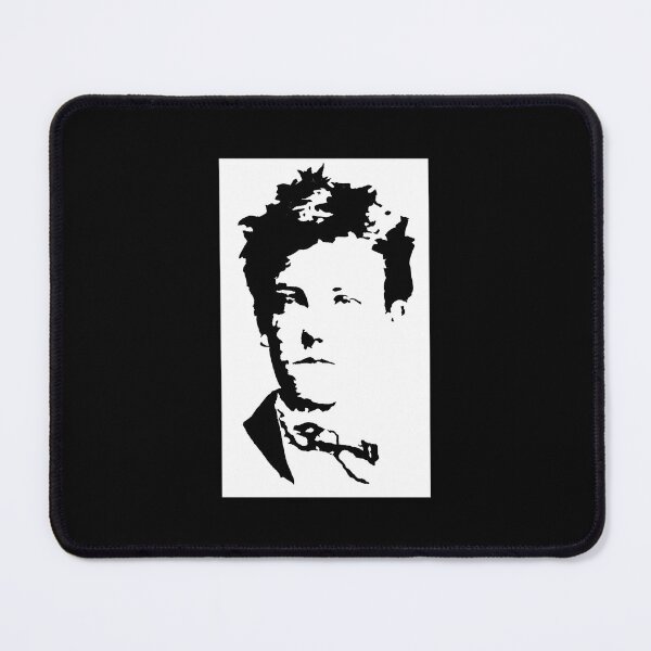 Item preview, Poet Arthur Rimbaud Stencil Essential designed and sold by brazaoofosuae.