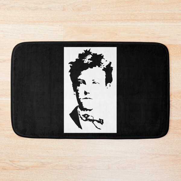 Item preview, Poet Arthur Rimbaud Stencil Essential  designed and sold by brazaoofosuae.