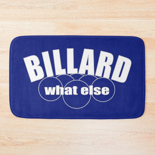 Item preview, Billiards what else, billiards motif for 10-ball, 9-ball and 8-ball pool players, billiards players designed and sold by ChrUzDesigner.