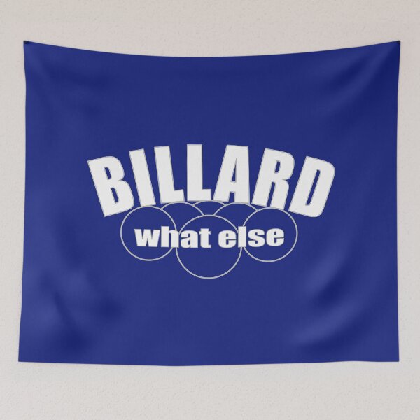 Item preview, Billiards what else, billiards motif for 10-ball, 9-ball and 8-ball pool players, billiards players designed and sold by ChrUzDesigner.
