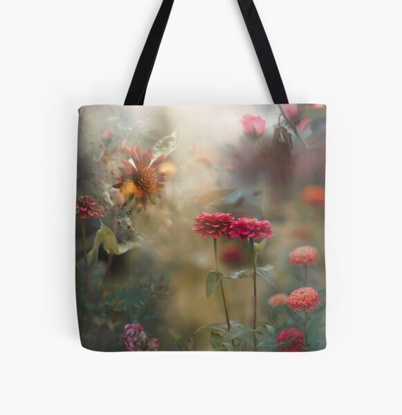 Mid summer garden All Over Print Tote Bag