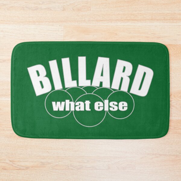 Item preview, Billiards what else, billiards motif for 10-ball, 9-ball and 8-ball pool players, billiards players designed and sold by ChrUzDesigner.