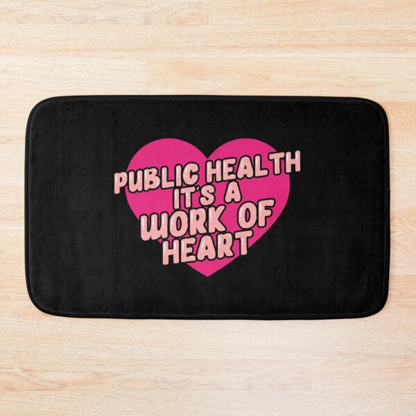 Item preview, Public Health it_s a Work of Heart Health Worker   designed and sold by LoteriaMary.